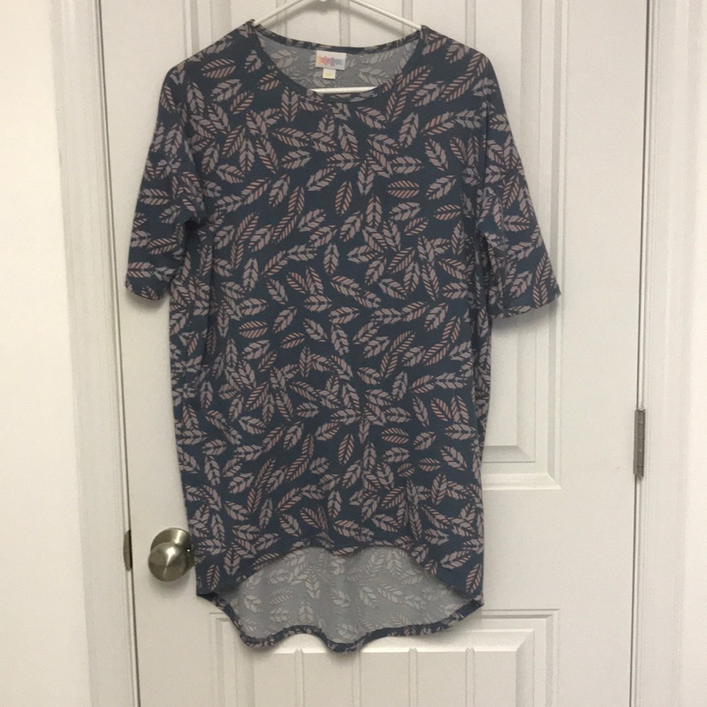 Lularoe XXS Irma with bohemian feather pattern